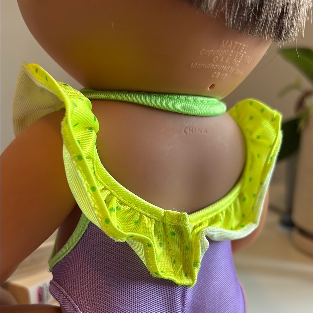 ☘️ BOGO FREE ☘️ Vintage 1995 Cabbage patch kids swimsuit doll - Picture 7 of 7